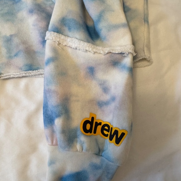 drew house secret deconstructed hoodie in cloud - Picture 6 of 8